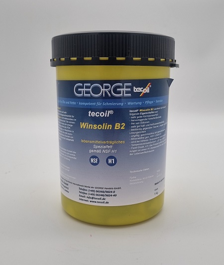 Winsolin B2, 1 kg, Spezialfett, Lebensmittelverträglich